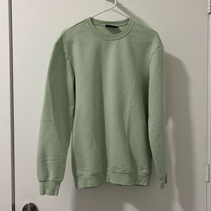 H&M | Light Green Crewneck Sweater
